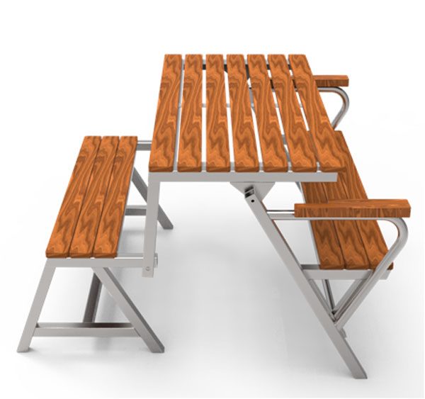 2 in 1 Foldable Bench - Image 2