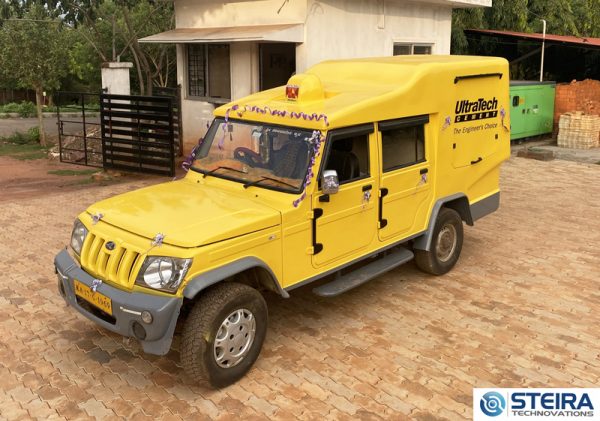 Mobile Concrete Block Testing Unit