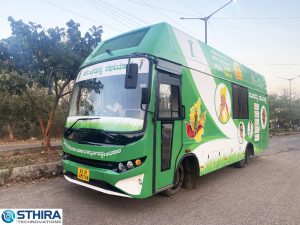 Election campaign vehicle - 2 for JDS - Janata Dal (Secular)